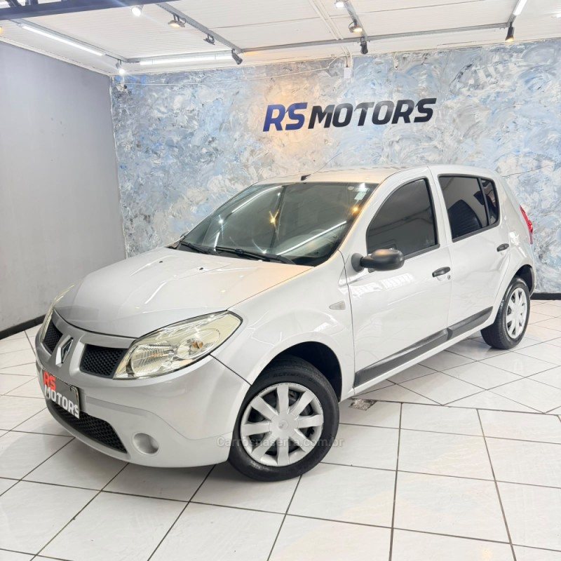 sandero 1.6 expression 8v flex 4p manual 2009 caxias do sul