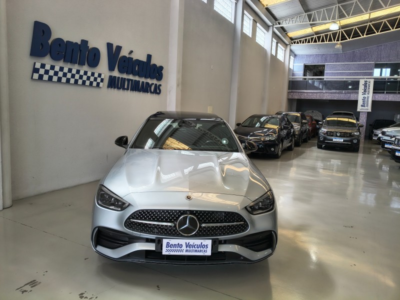 c 300 2.0 eq boost amg line hibrido 4p automatico 2024 bento goncalves
