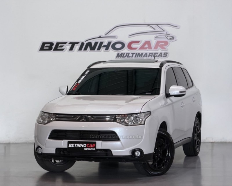 outlander 2.0 16v gasolina 4p automatico 2014 estancia velha