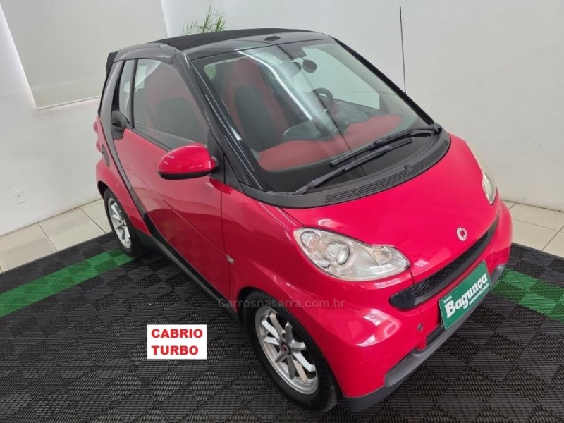 fortwo 1.0 cabrio turbo 12v gasolina 2p automatico 2010 novo hamburgo