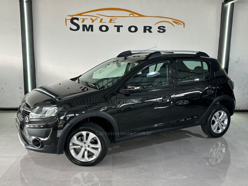 sandero 1.6 stepway 16v flex 4p manual 2017 novo hamburgo