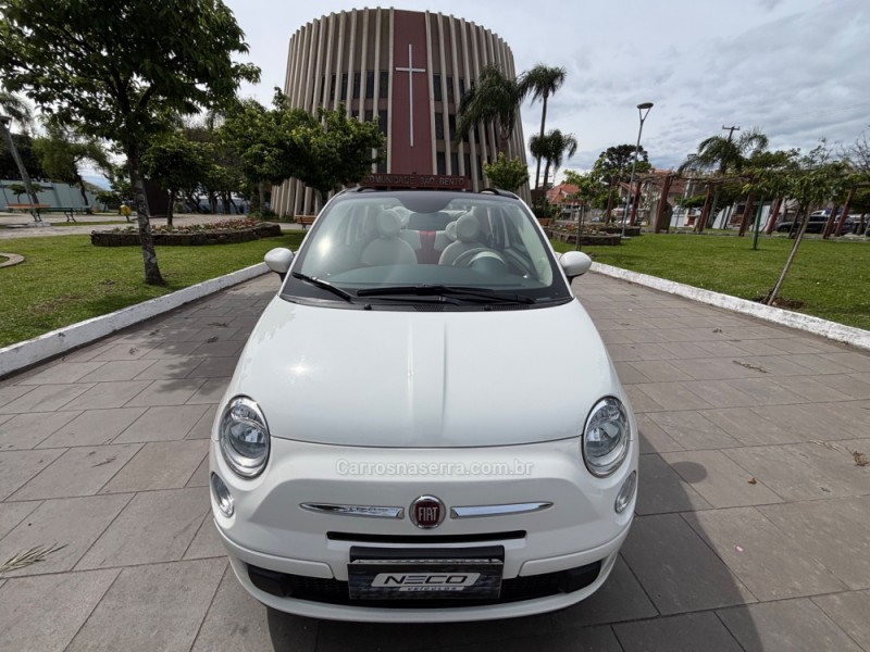 500 1.4 cabrio 8v flex 2p automatizado 2014 bento goncalves