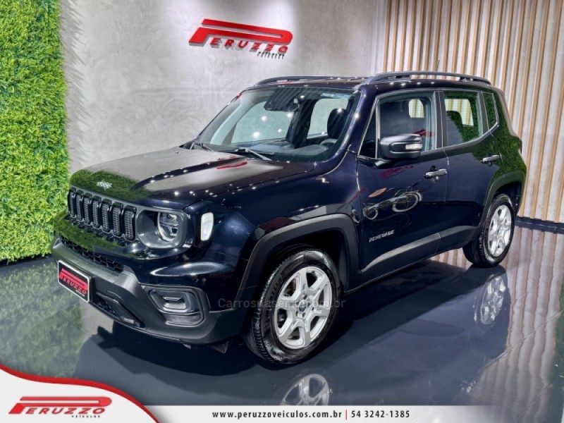 renegade 1.3 sport t270 16v turbo flex 4p automatico 2023 nova prata