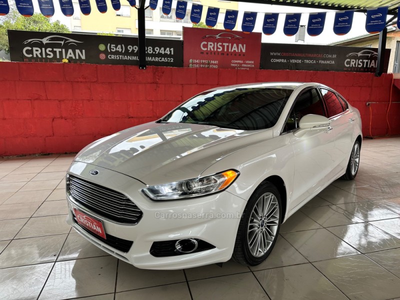 fusion 2.0 titanium gtdi ecoboost fwd gasolina 4p automatico 2015 caxias do sul