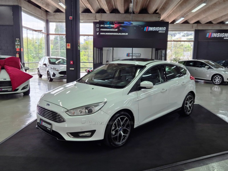 focus 2.0 titanium plus 16v flex 4p automatico 2016 caxias do sul