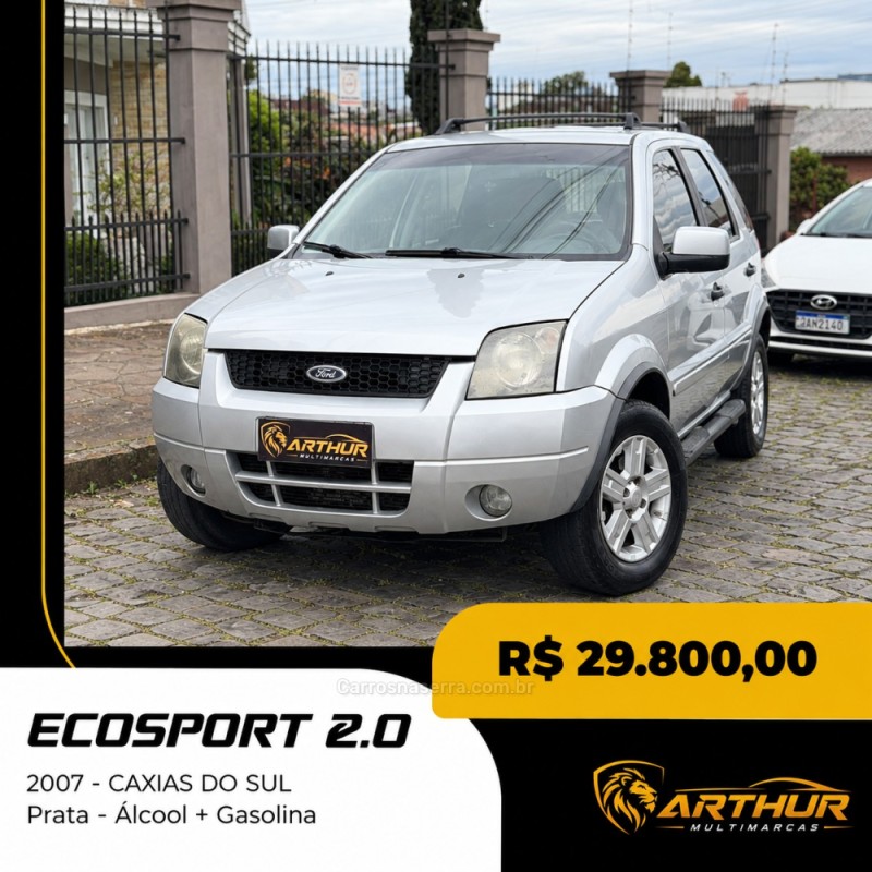 ecosport 2.0 xlt 16v flex 4p automatico 2007 caxias do sul