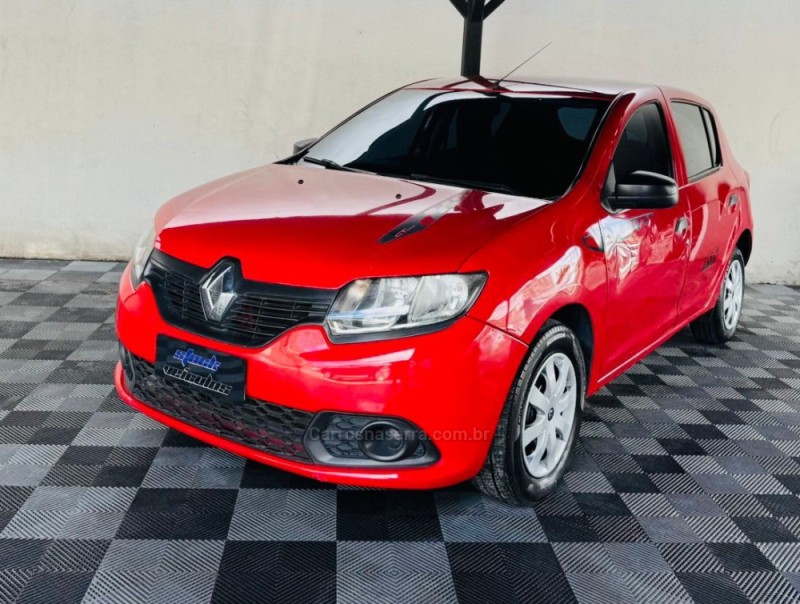 sandero 1.0 authentique 12v flex 4p manual 2017 novo hamburgo
