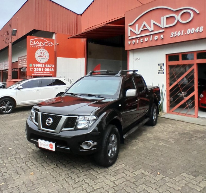 frontier 2.5 sv attack 4x4 cd turbo eletronic diesel 4p automatico 2015 estancia velha