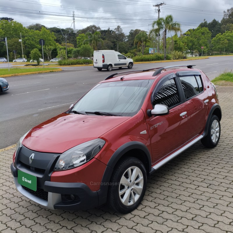 sandero 1.6 stepway 16v flex 4p automatico 2012 caxias do sul