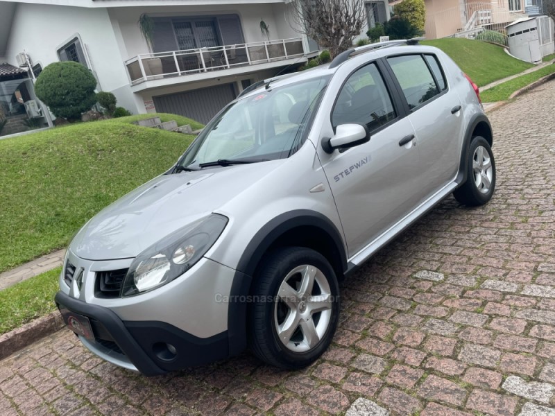 sandero 1.6 stepway 16v flex 4p manual 2011 porto alegre