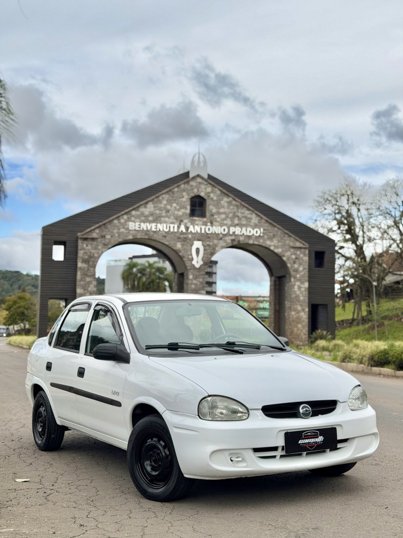 corsa 1.0 mpfi classic sedan life 8v flex 4p manual 2008 antonio prado
