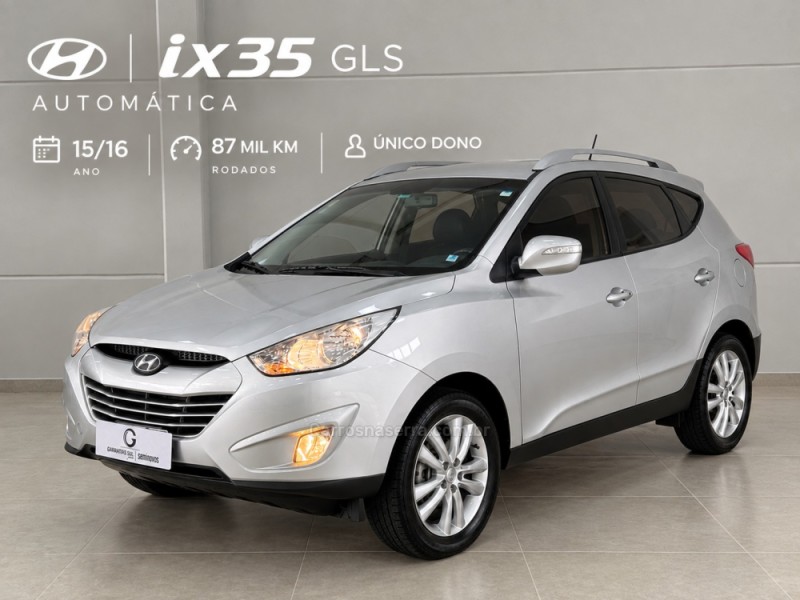 ix35 2.0 mpfi gls 16v flex 4p automatico 2016 bento goncalves