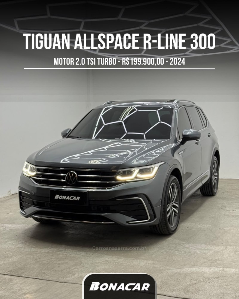 tiguan 2.0 allspace r line 350 tsi 4x4 gasolina 4p 2024 caxias do sul
