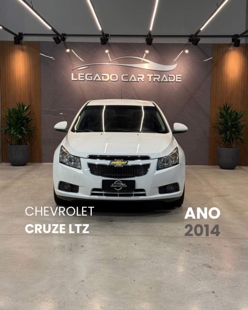 cruze 1.8 ltz 16v flex 4p automatico 2014 caxias do sul