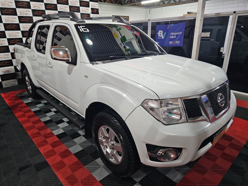 frontier 2.5 sl 4x4 cd turbo eletronic diesel 4p automatico 2016 caxias do sul
