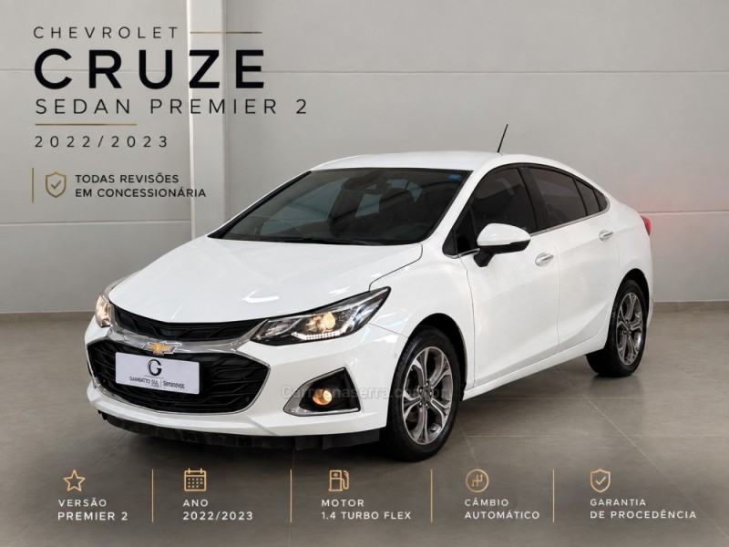 cruze 1.4 premier ii turbo sedan 16v flex 4p automatico 2023 bento goncalves