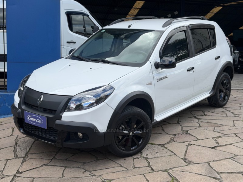sandero 1.6 stepway tweed 8v flex 4p manual 2014 caxias do sul