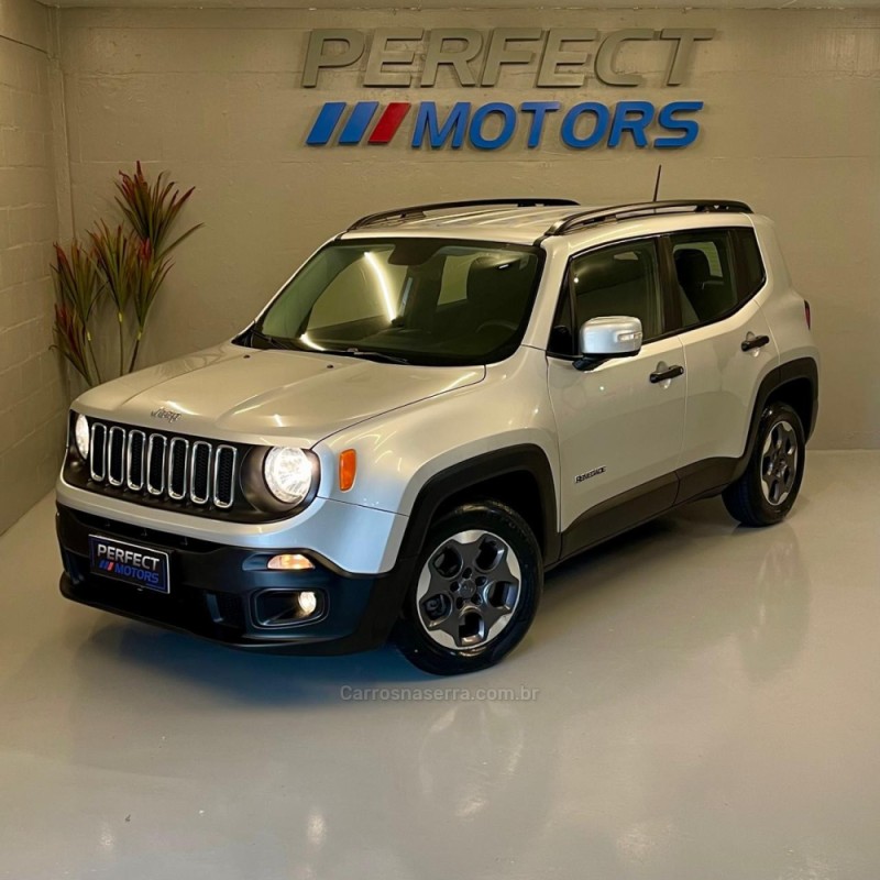 renegade 1.8 16v flex sport 4p automatico 2016 bento goncalves