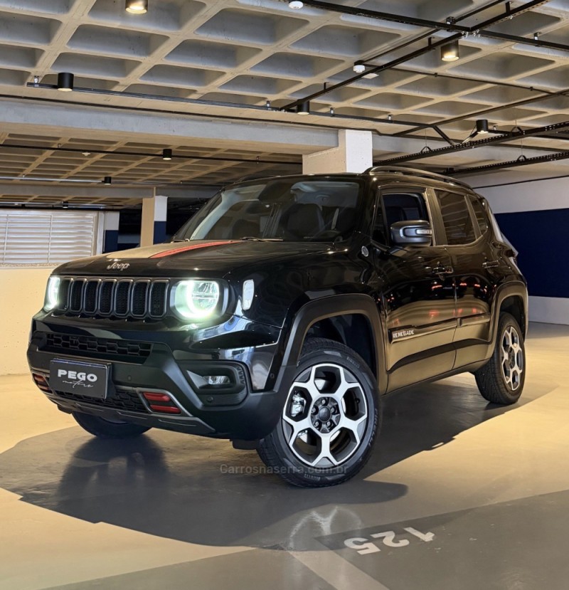 renegade 1.3 trailhawk t270 16v turbo flex 4x4 4p automatico 2024 bento goncalves