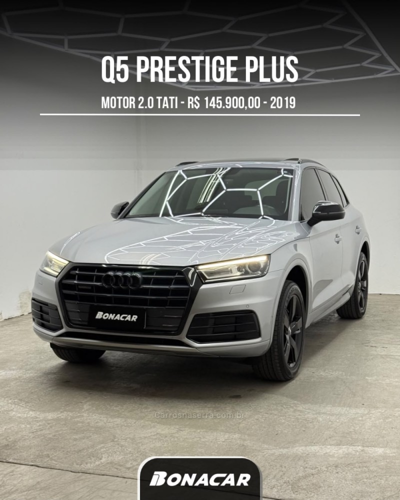 q5 2.0 tfsi prestige plus 16v gasolina 4p s tronic automatizado 2019 caxias do sul
