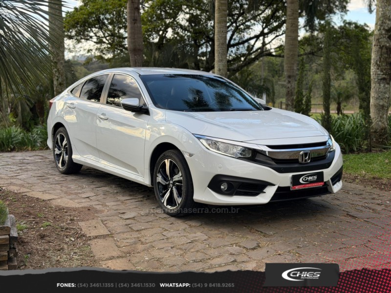 civic 2.0 exl 16v flex 4p automatico 2018 carlos barbosa
