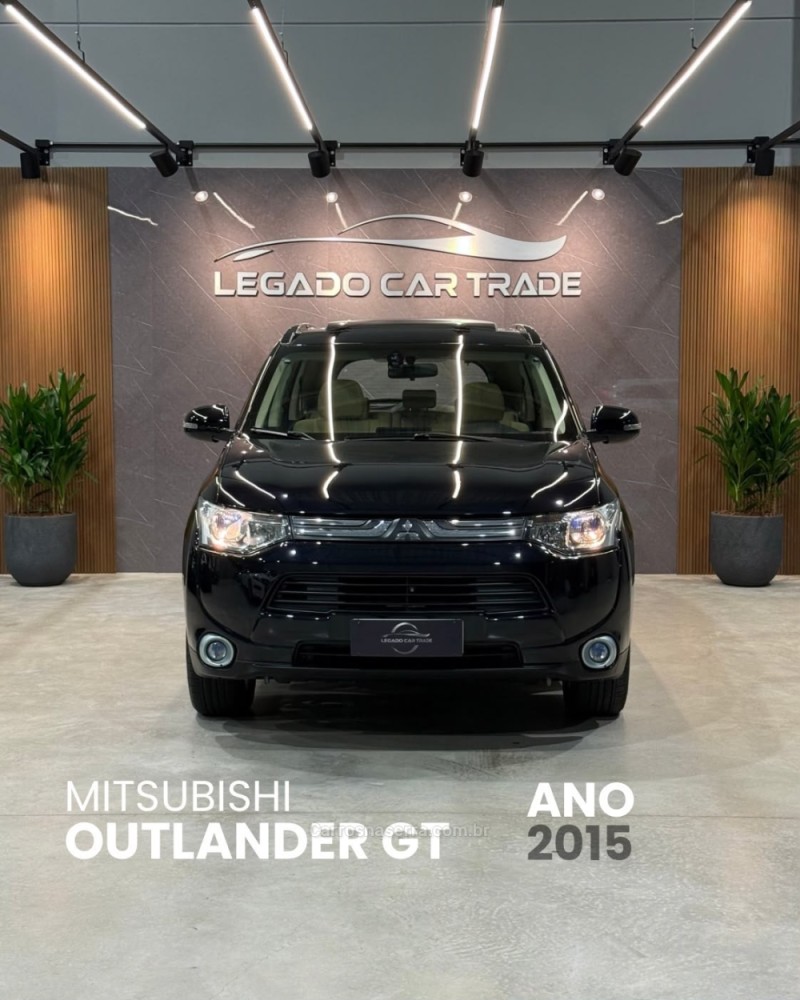 outlander 3.0 gt 4x4 v6 24v gasolina 4p automatico 2015 caxias do sul