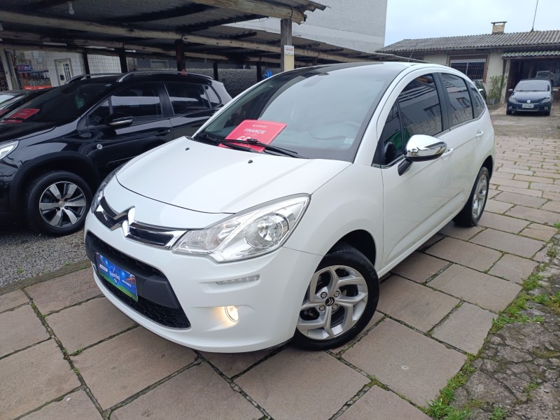 c3 1.6 exclusive 16v flex 4p automatico 2017 bento goncalves