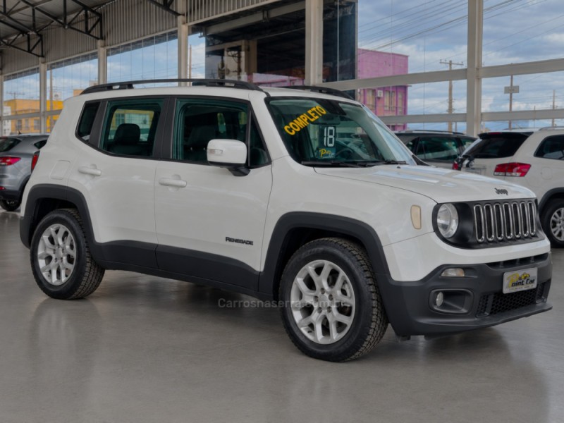 renegade 1.8 16v flex sport 4p automatico 2018 vacaria