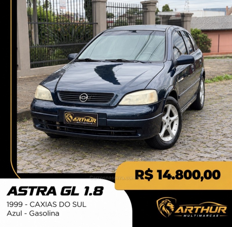 astra 1.8 mpfi gl 8v gasolina 2p manual 1999 caxias do sul