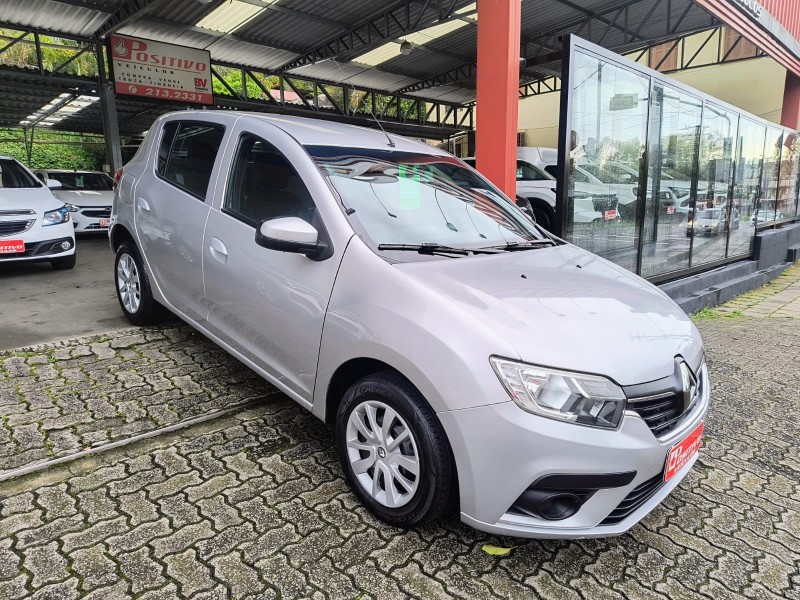 sandero 1.0 zen 12v flex 4p manual 2021 caxias do sul