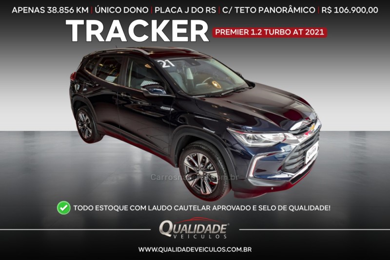 tracker 1.2 12v premier turbo flex 4p automatico 2021 santa cruz do sul