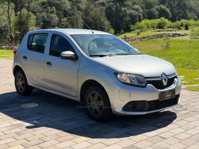 sandero 1.0 authentique 12v flex 4p manual 2017 gramado