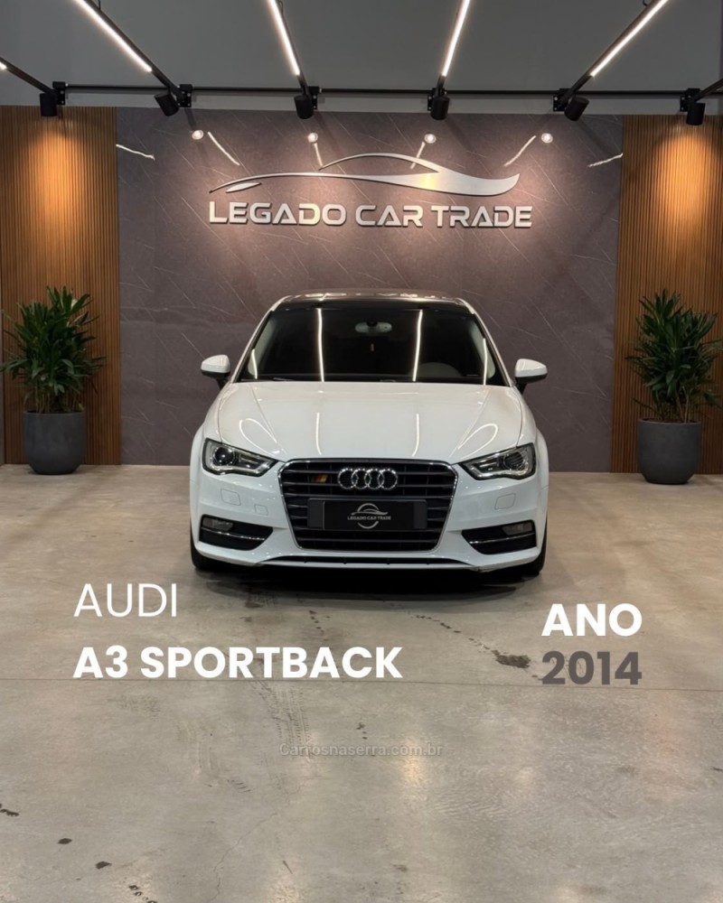 a3 1.8 tfsi sportback 16v gasolina 4p automatico 2014 caxias do sul