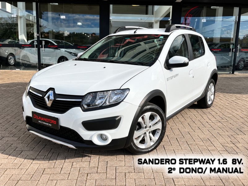 sandero 1.6 stepway 8v flex 4p manual 2016 caxias do sul