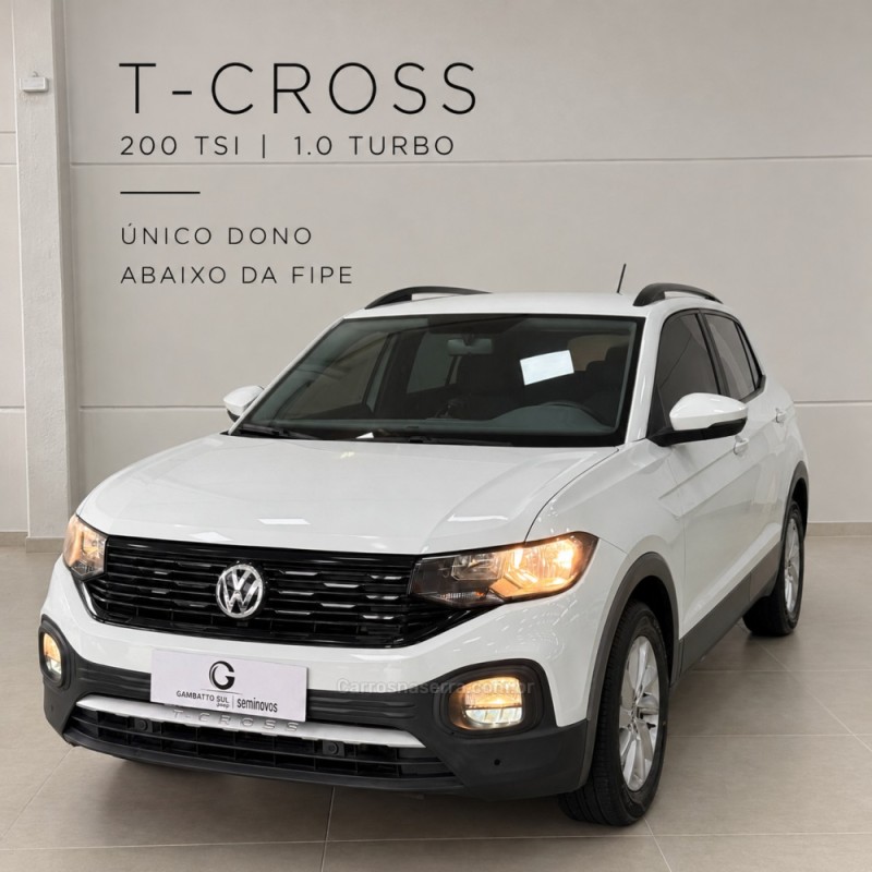 t cross 1.0 tsi 200 12v flex 4p automatico 2020 bento goncalves
