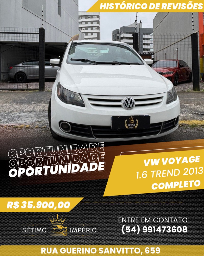 voyage 1.6 mi trend 8v flex 4p manual 2013 caxias do sul
