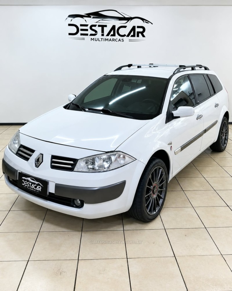 megane 1.6 dynamique grand tour 16v flex 4p manual 2012 caxias do sul