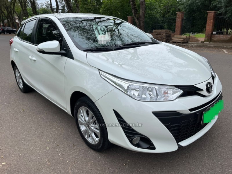 yaris 1.3 16v flex xl plus tech multidrive17 2019 bento goncalves