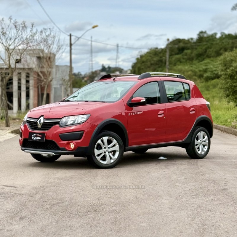 sandero 1.6 stepway 16v flex 4p manual 2017 flores da cunha