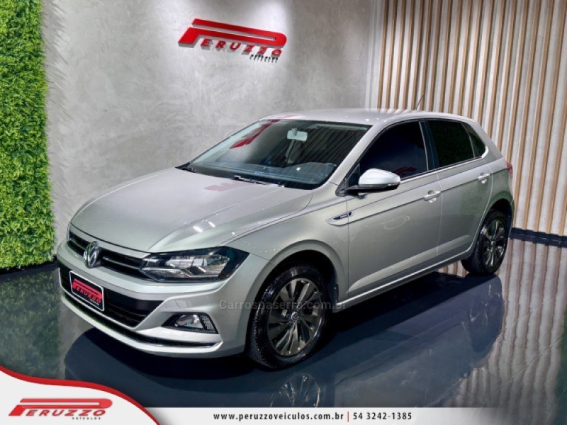 polo 1.0	200 tsi highline automatico  2018 nova prata