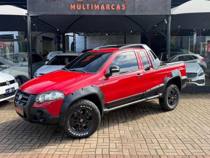 strada 1.8 mpi adventure locker ce 8v flex 2p manual 2009 lagoa vermelha
