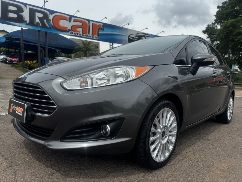fiesta 1.6 titanium plus sedan 16v flex 4p automatico 2015 dois irmaos