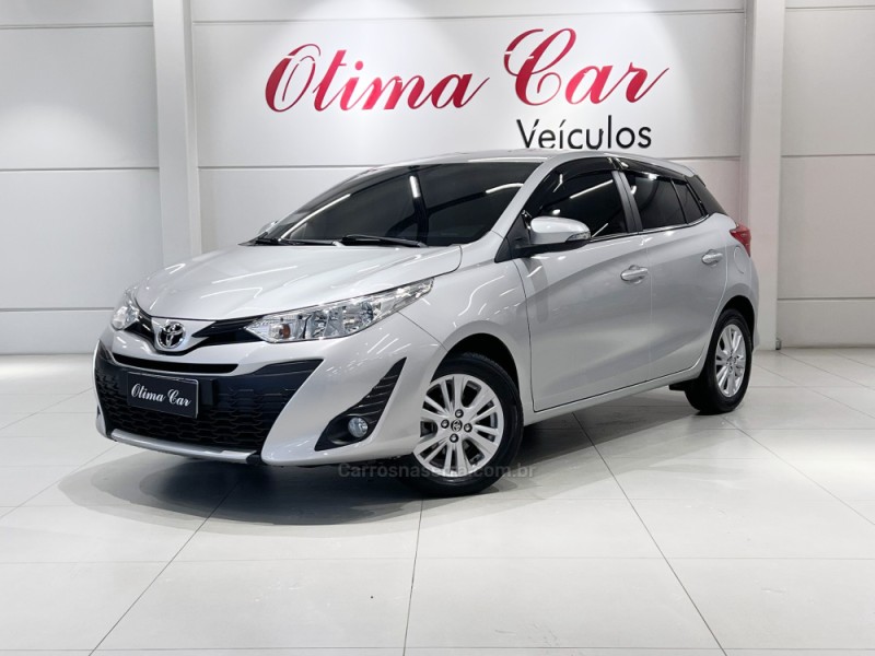 yaris 1.3 16v flex xl multidrive16 2019 flores da cunha