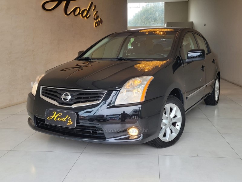 sentra 2.0 s 16v flex 4p automatico 2012 canela
