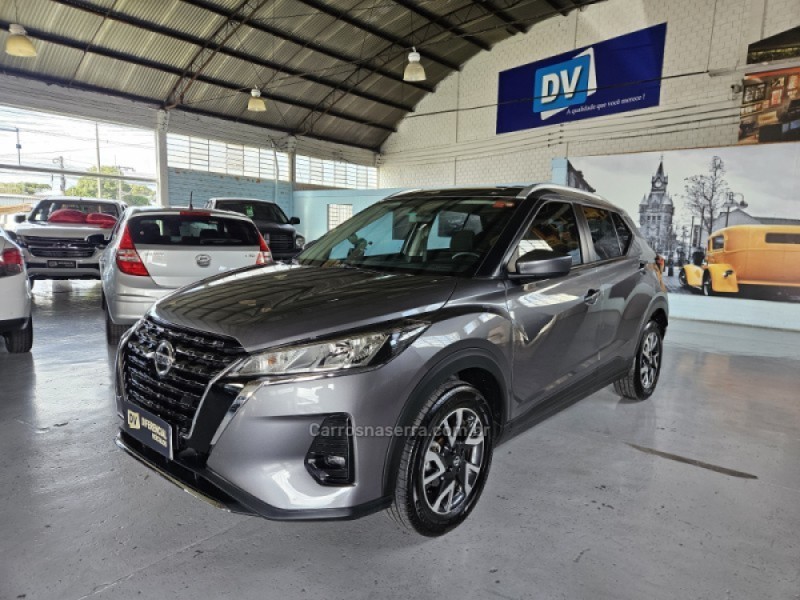 kicks 1.6 sense 16v flex 4p automatico 2022 caxias do sul