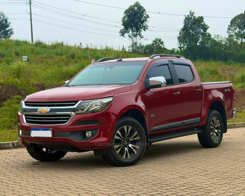 s10 2.5 ltz 4x4 cd 16v flex 4p automatico 2018 garibaldi