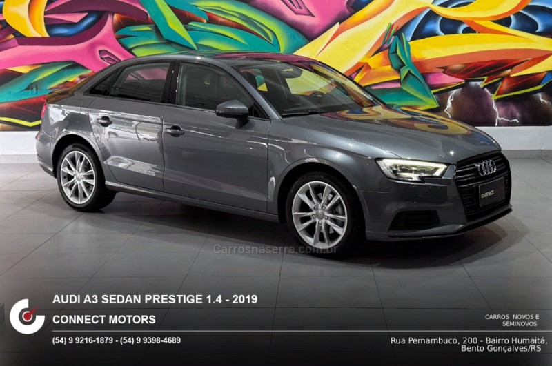 a3 1.4 tfsi sedan prestige 16v gasolina 4p automatico 2019 bento goncalves