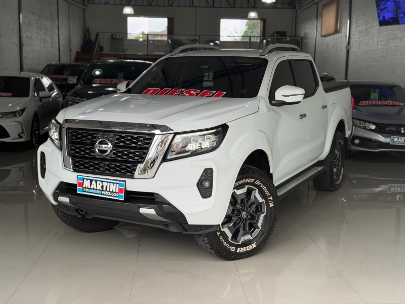 frontier 2.3 xe 4x4 cd bi turbo diesel 4p automatico 2023 caxias do sul