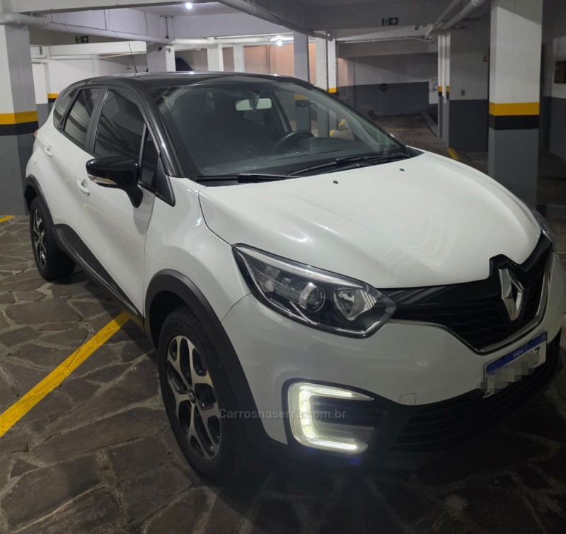 captur 1.6 life 16v flex 4p automatico 2019 caxias do sul