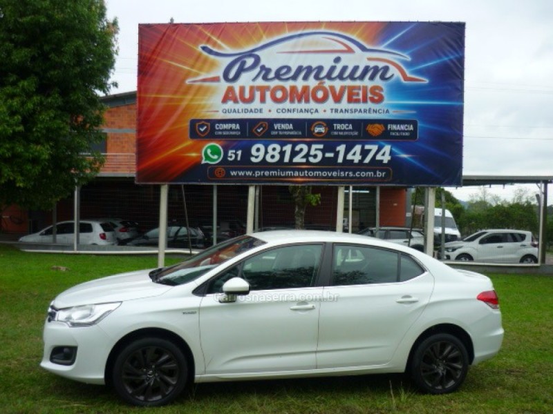 c4 lounge 1.6 tendance 16v turbo gasolina 4p automatico 2017 arroio do meio